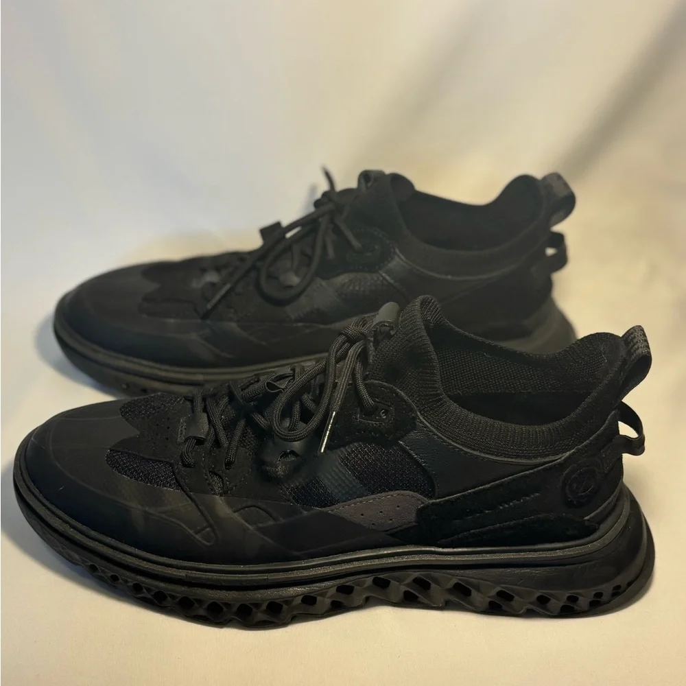 Cole Haan Men's 5.Zerogrand Work Sneaker Black/Pavement - Picture 4 of 8